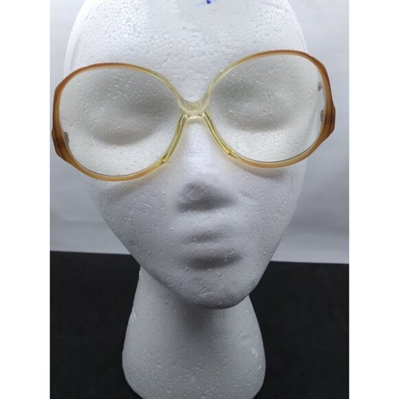 Vtg. German Retro OWP Beautiful Eyes Marine 2501/410 54 +12 eyeglass Frames READ - Picture 1 of 15